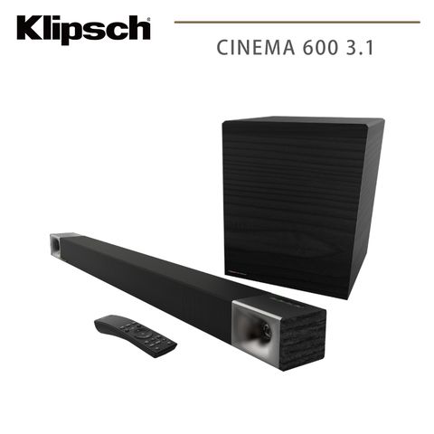 Klipsch Cinema 600 3.1 家庭劇院 soundbar 福利品