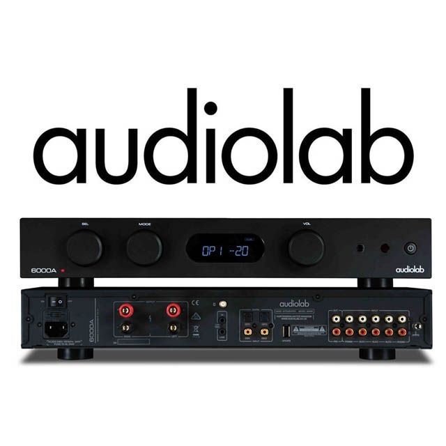 Audiolab 英國 6000A - 綜合擴大機 (兼容前後級模式)-黑