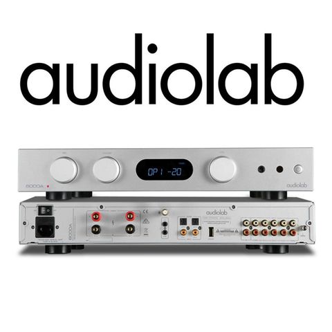 限時促銷82折英國Audiolab 6000A - 綜合擴大機 (兼容前、後級模式)-銀