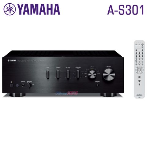 可接光纖輸入山葉 YAMAHA A-S301 兩聲道綜合擴大機輕鬆擁有簡約精緻且有數位輸入的綜合擴大機!