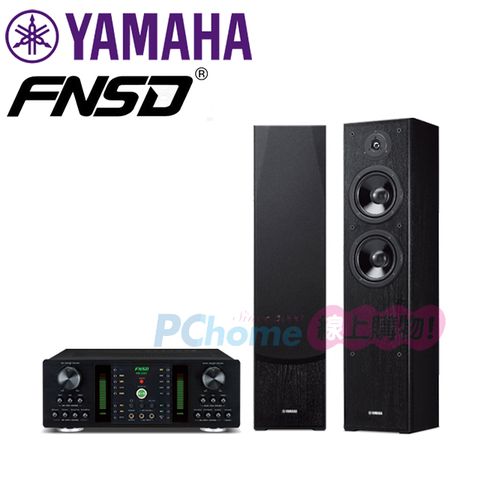 FNSD 華成電子  卡拉OK擴大機 HR-2501N+YAMAHA 落地喇叭 NS-F51