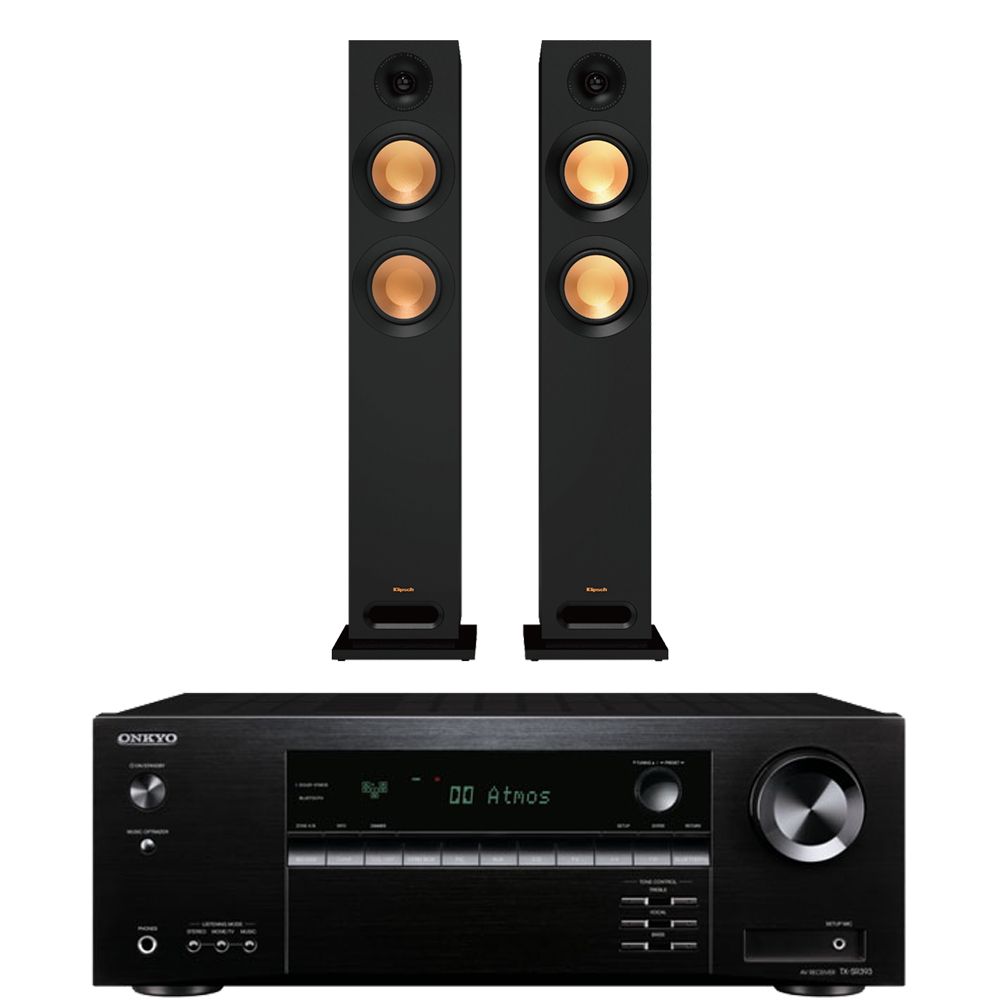 Klipsch 古力奇 【 ONKYO】音響劇院組 KD-52F/TX-SR393