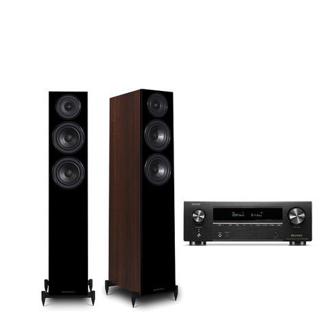 DENON AVR-X1800H 環繞擴大機+Wharfedale Diamond 12.3 落地喇叭