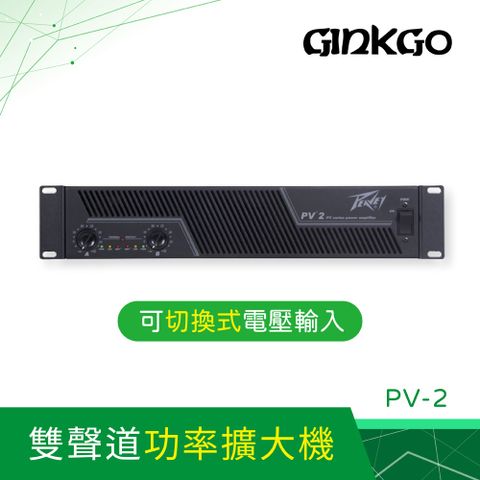 GINKGO PV2雙聲道功率擴大機