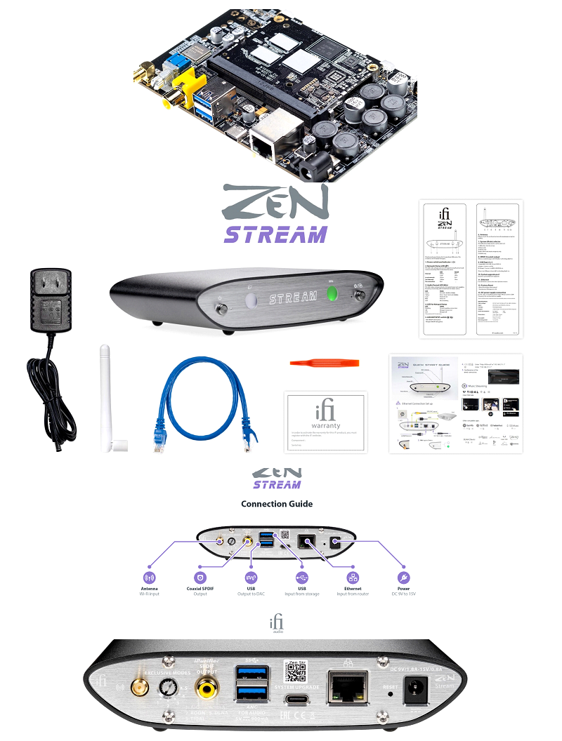 iFi 網路音樂串流播放器ZEN Stream - PChome 24h購物