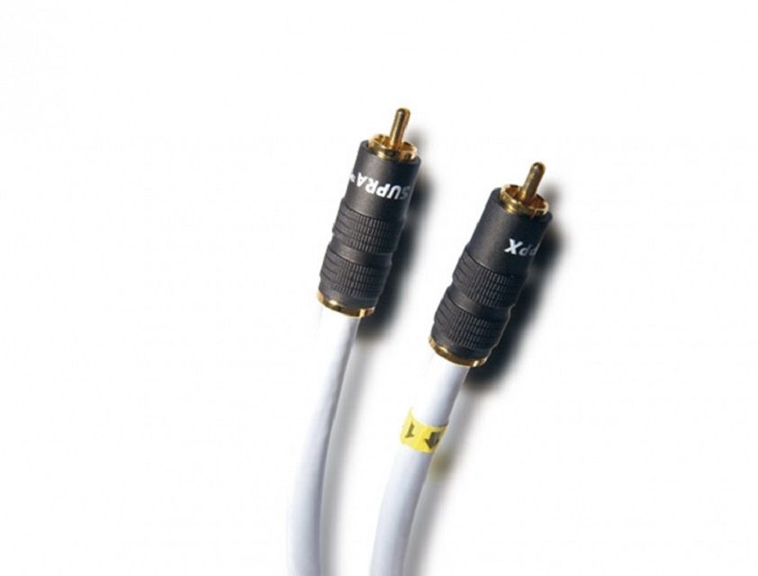 SUPRA Cables 瑞典原裝 SUPRA Trico-RCA - 數位同軸線 2M