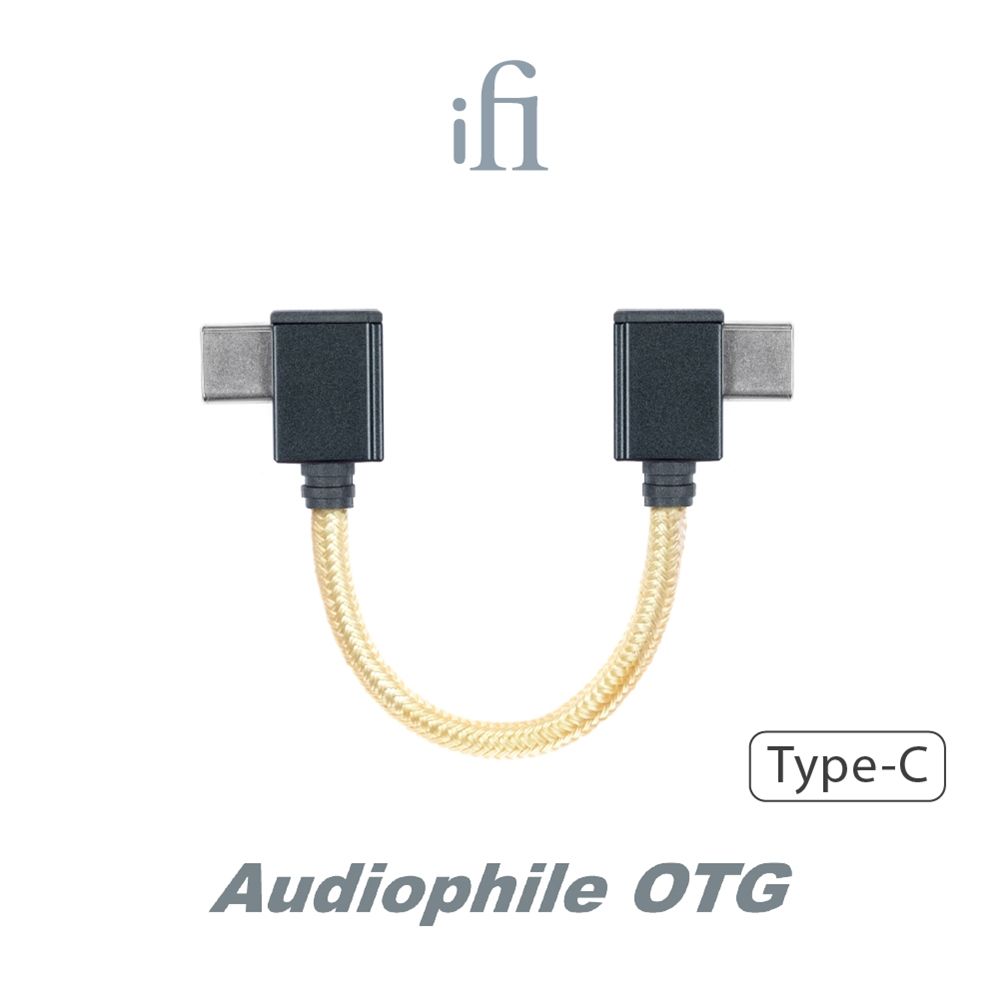 iFi Audio  Type-C OTG Cable 90 degree 連接線