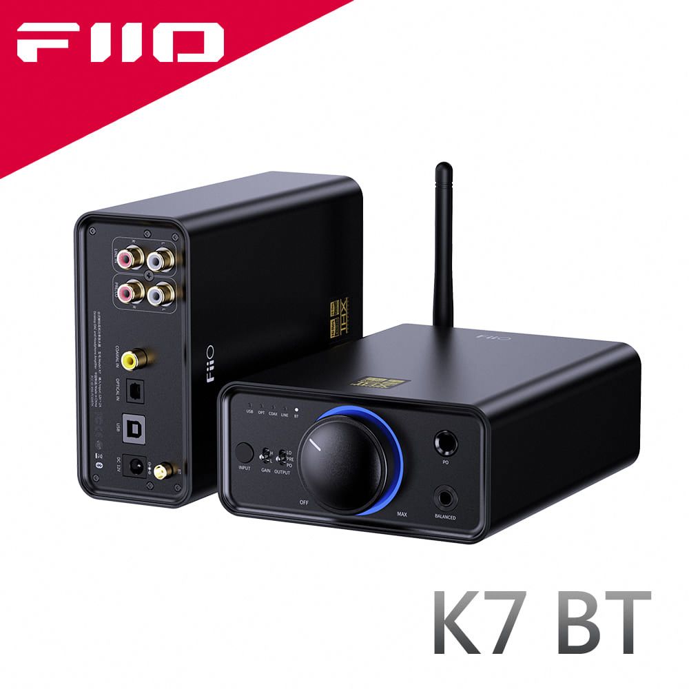 FiiO K7 桌上型耳機功率擴大機(藍牙版) - PChome 24h購物