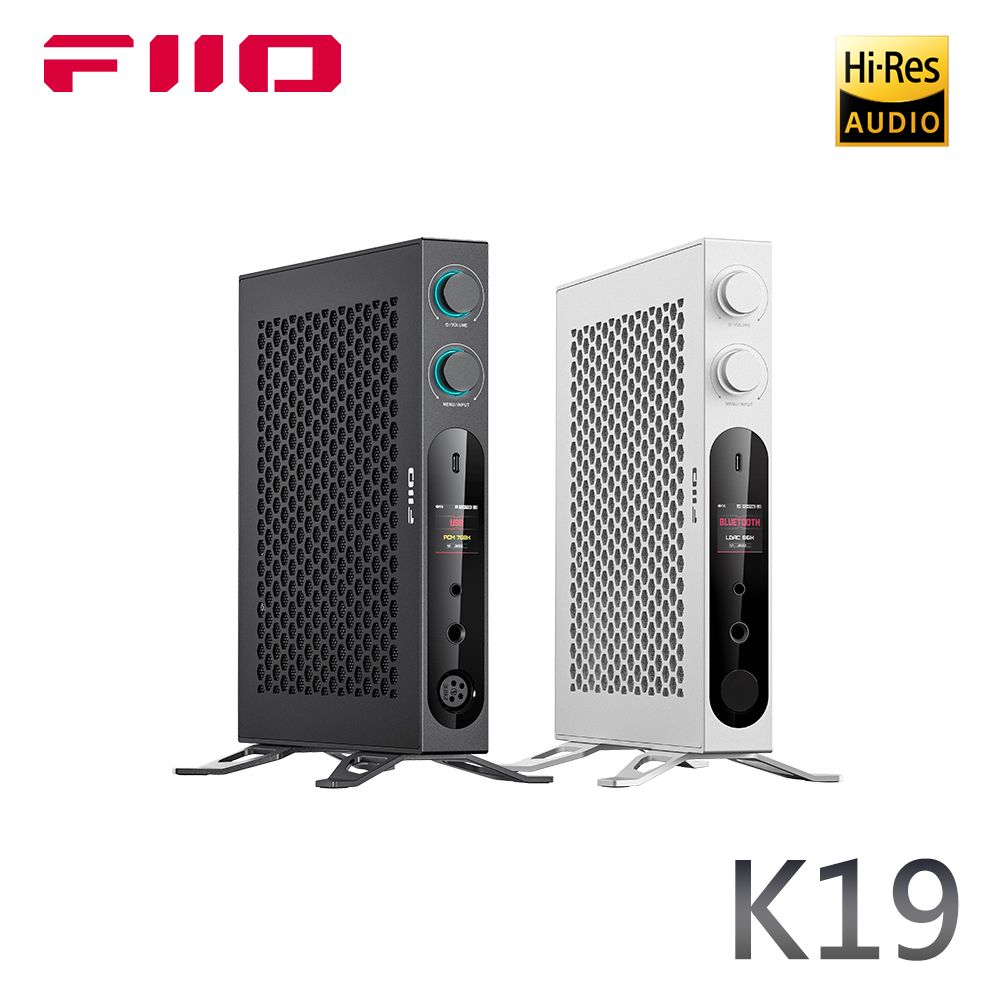 FiiO K19桌上型旗艦解碼耳機功率擴大機