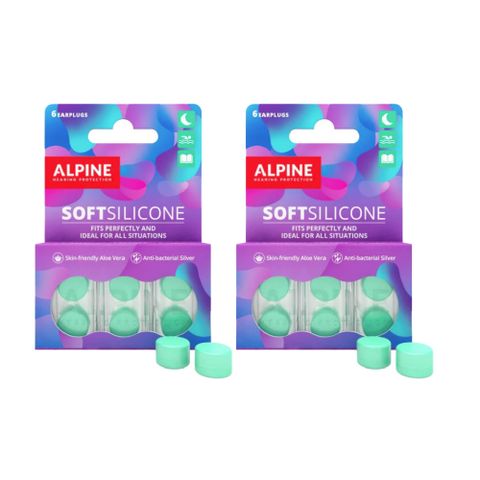 Alpine SoftSilicone (6 plugs) 荷蘭進口 耳塞 兩入組 (全新公司貨)