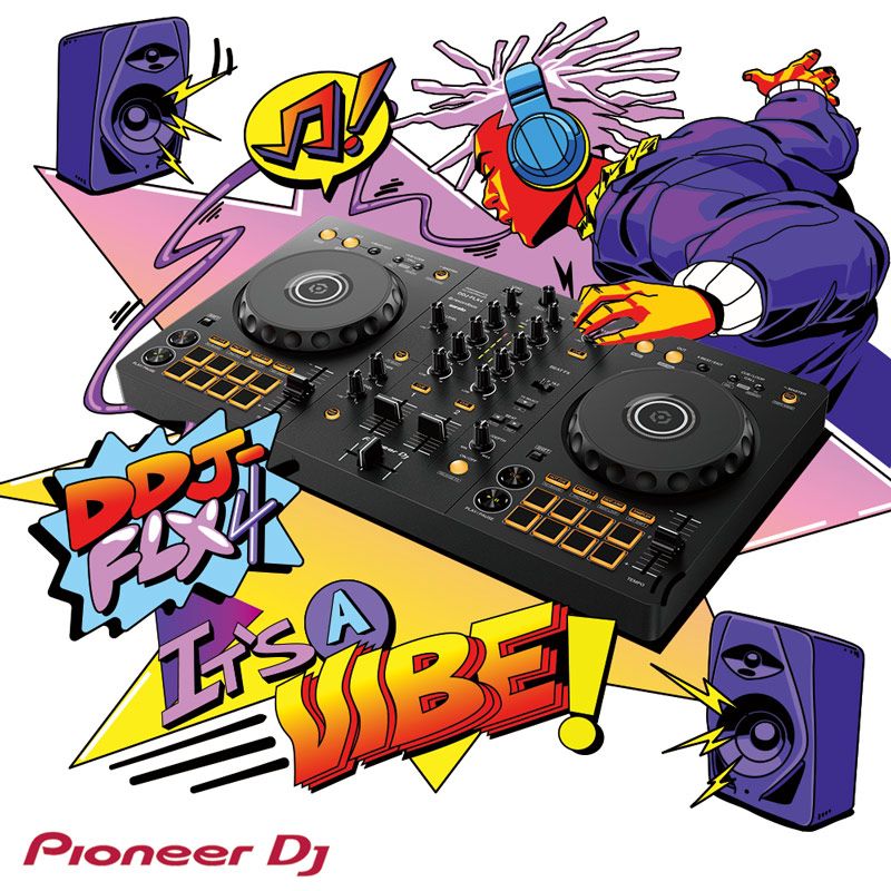 Pioneer DJ DDJ-FLX4 入門款雙軟體DJ控制器(預購) - PChome 24h購物