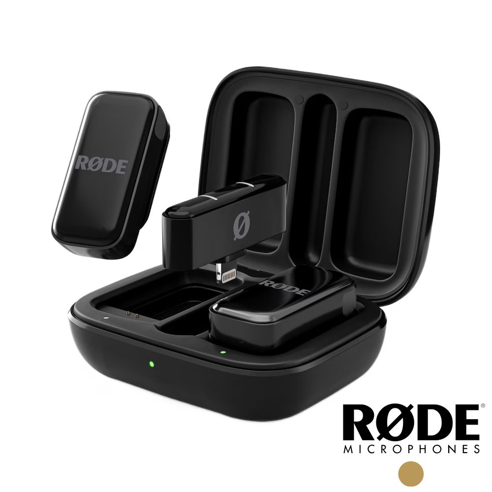 RODE Wireless Micro Lightning行動無線麥克風 WIMICROL｜黑色
