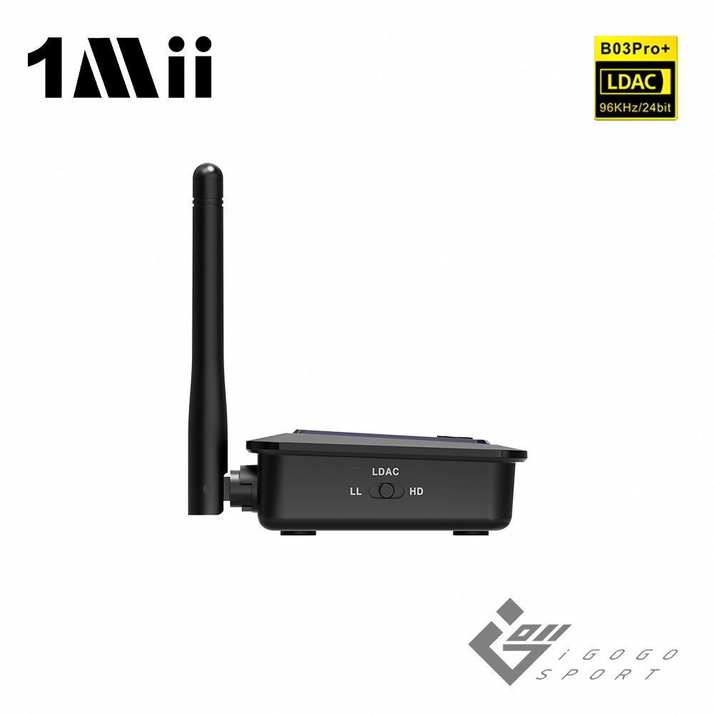 1Mii B03 Pro Plus LCD 螢幕顯示音訊藍牙發射接收器