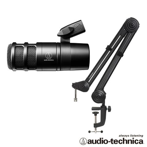 直播收音一次搞定！audio-technica 專業Podcast創作組 AT2040+AT8700J