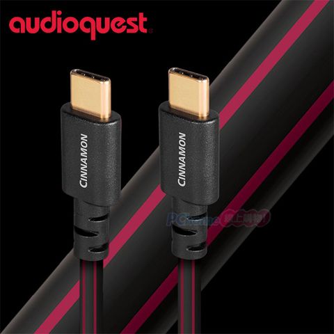 Audioquest 美國Cinnamon Type-C - Type-C 傳輸線(USB C to C) - 0.75m