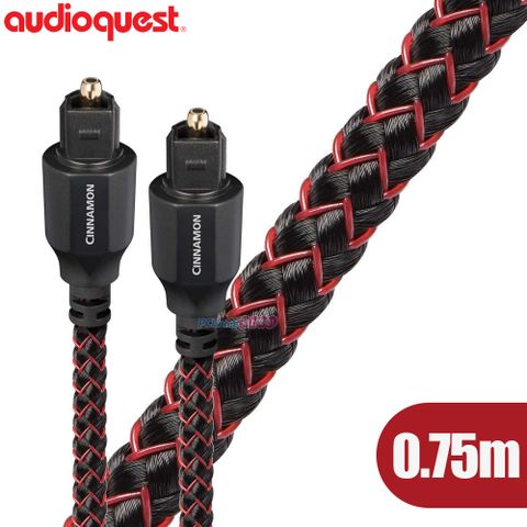 Audioquest 線聖 Optical Cinnamon 數位光纖線 - 0.75m (Full-size to Full-size)