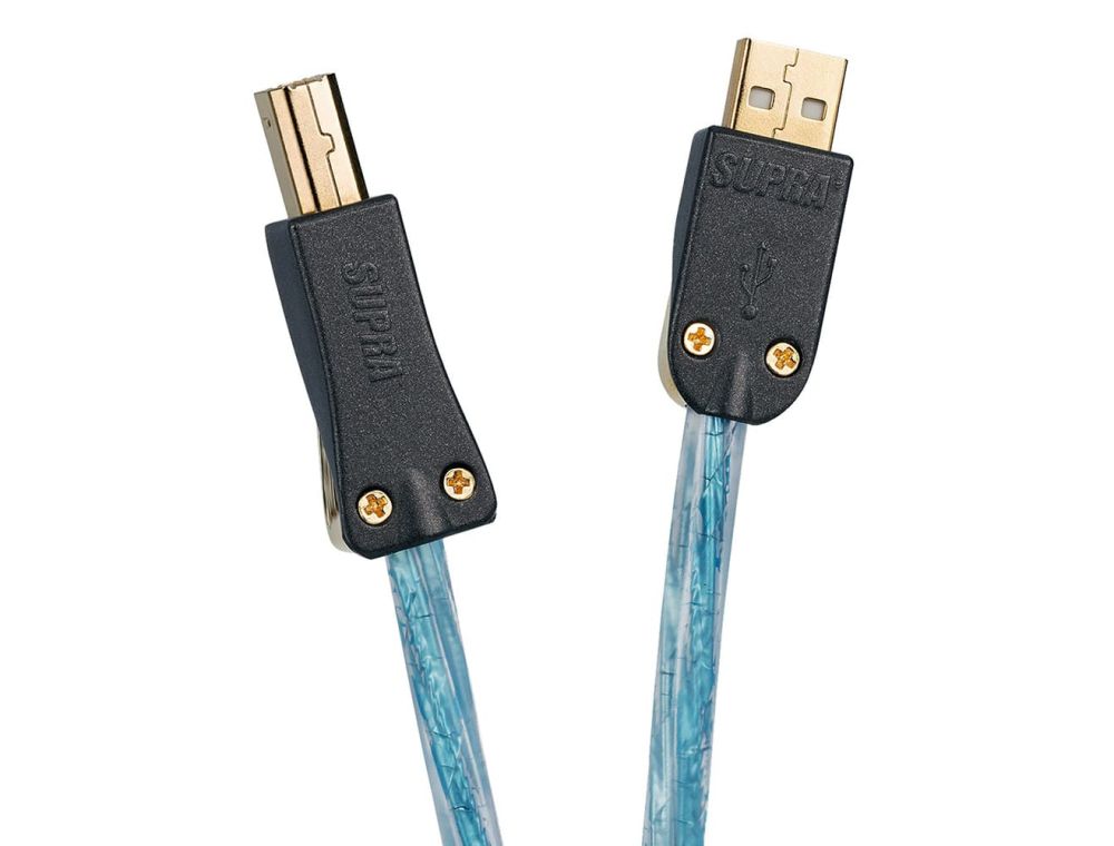 SUPRA Cables SUPRA Excalibur USB A-B 旗艦鍍銀USB線材 瑞典原裝 台灣總代理公司貨