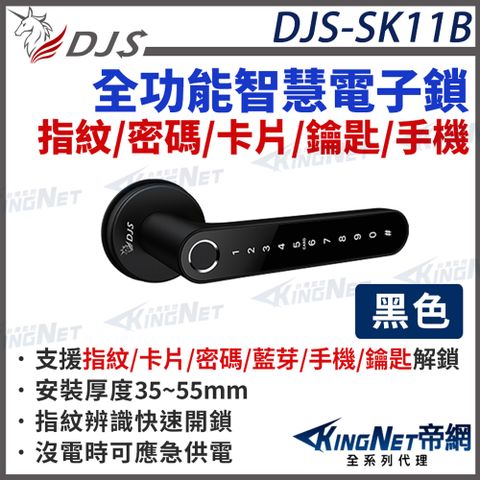 黑色｜經典旗艦全功能智慧電子鎖
