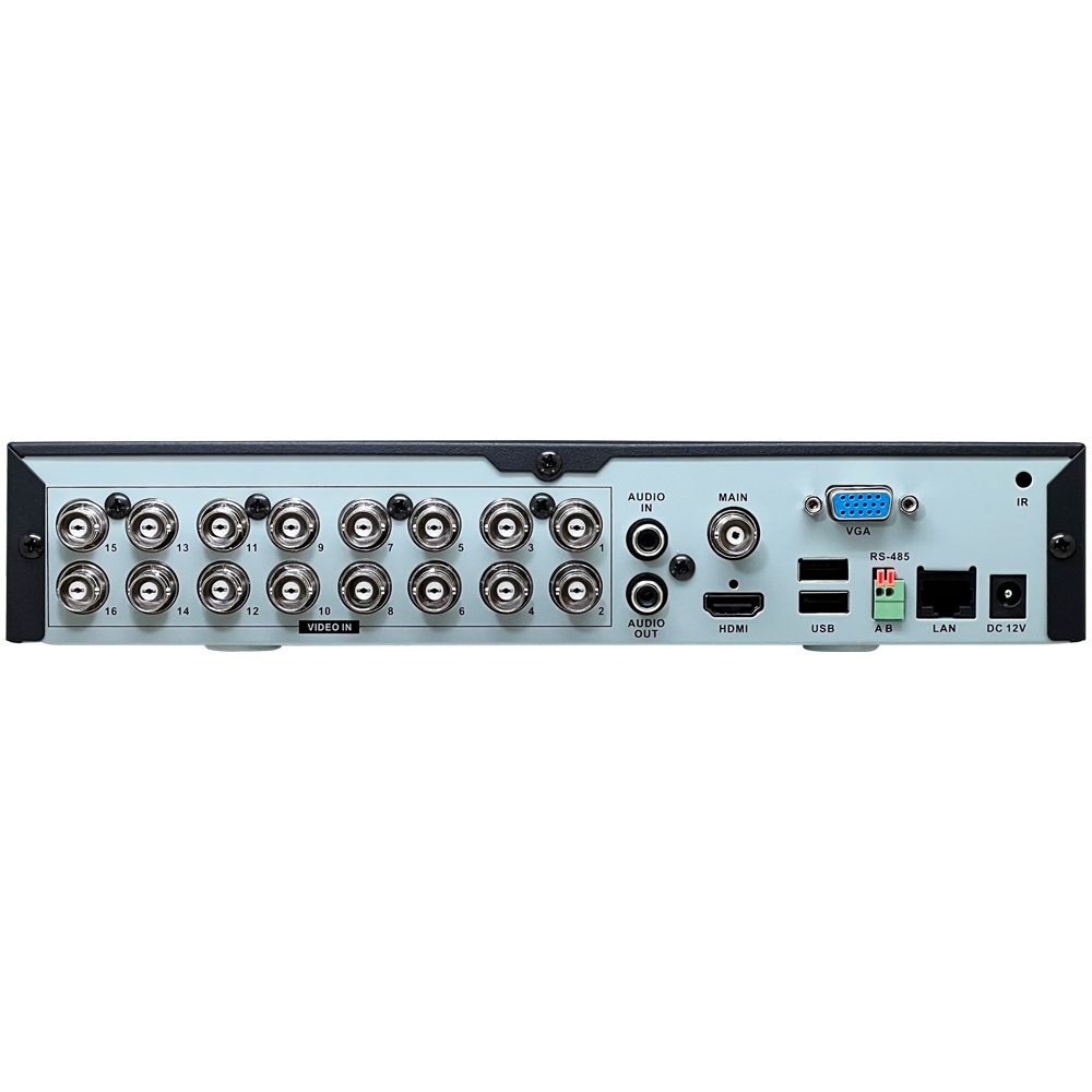 chichiau 奇巧 H.265 16路16聲同軸音頻 500萬 AHD TVI CVI 1080P台製iCATCH數位高清遠端監控錄影主機