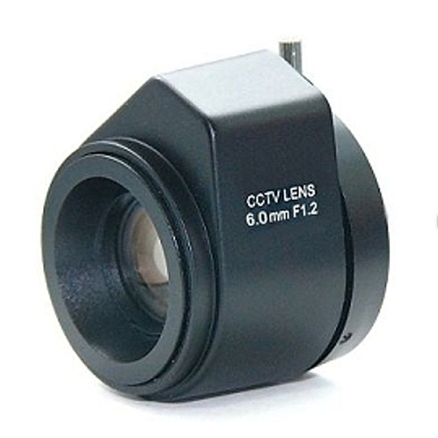  監視器材攝影機DC自動光圈6mm鏡頭 CCTV監視器鏡頭 CS Mount CS鏡頭 CS接口攝像機 DVR監控用品