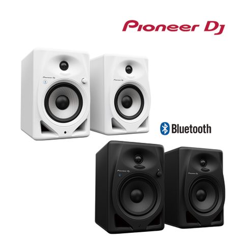 【Pioneer DJ】DM-50D-BT入門款主動式監聽喇叭(5吋藍牙款)-二色【原廠公司貨】