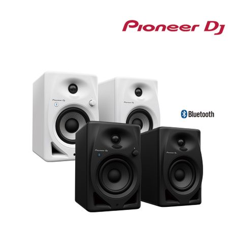 【Pioneer DJ】DM-40D 入門款主動式監聽喇叭-(4吋藍牙款) -二色