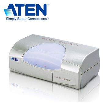 ATEN 宏正 2埠 VGA 螢幕切換器 (VS291)