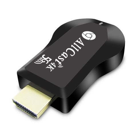 【第10代超清4K款】四核心AllCast-5G雙頻全自動無線影音鏡像器(附4大好禮)