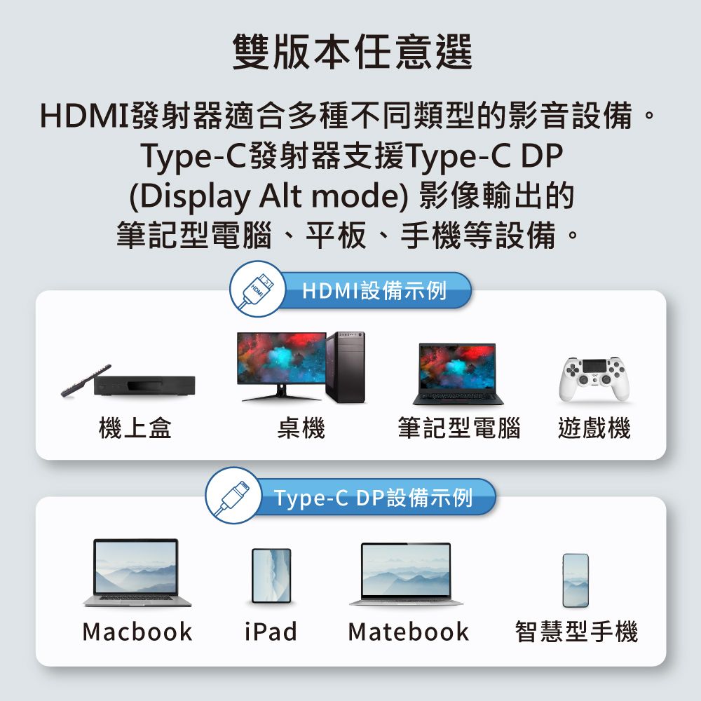 GKI 耀麟國際 EZCast Pocket 無線投影傳輸器套組 HDMI/TypeC雙版本