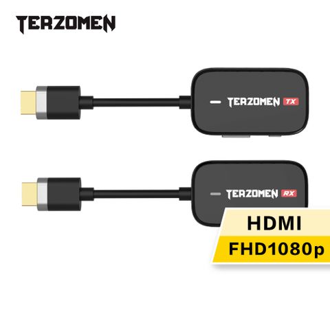 【Terzomen】AirLink 無線投影 傳輸器套組(HDMI版本)(訊號發射端HDMI訊號接收端:HDMI)