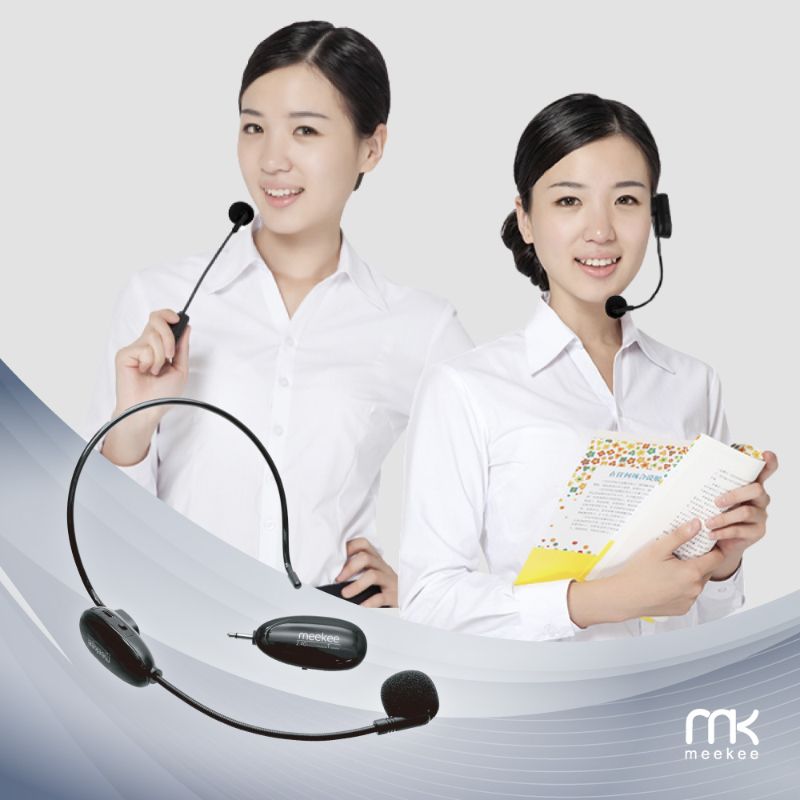 Meekee  M3 2.4G頭戴式無線教學麥克風