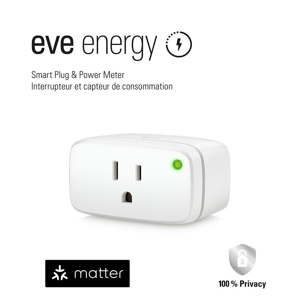 EVE HomeKit  eve Energy (US)智能插座 (Thread / matter)