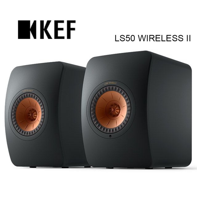 KEF   喇叭 LS50WirelessII 無線 主動式 監聽揚聲器 黑/白/鈦/紅 公司貨