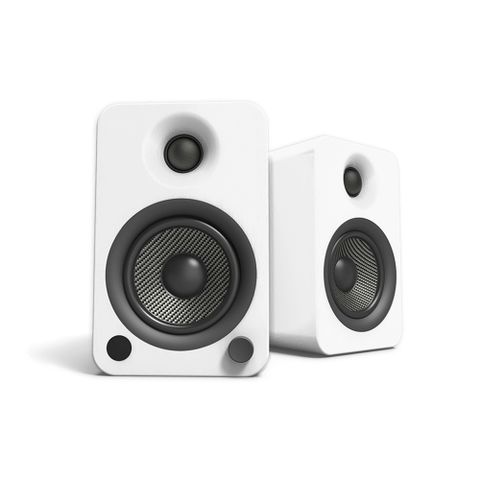 Kanto YU4 藍牙立體聲書架喇叭-白色款