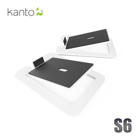 HowHear代理加拿大品牌Kanto S6 書架式5.25吋喇叭通用腳架-白色款
