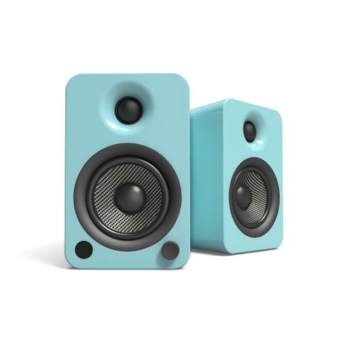 Kanto YU4 藍牙立體聲書架喇叭-藍色款