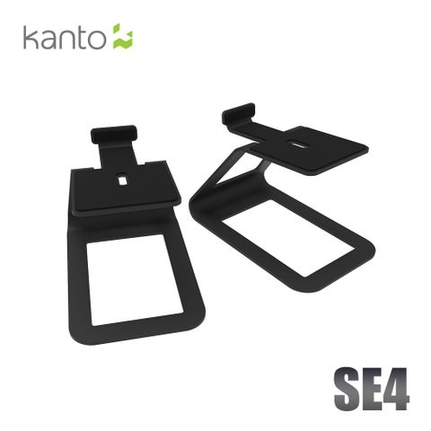 HowHear代理加拿大品牌Kanto SE4 書架喇叭C型通用腳架-黑色款