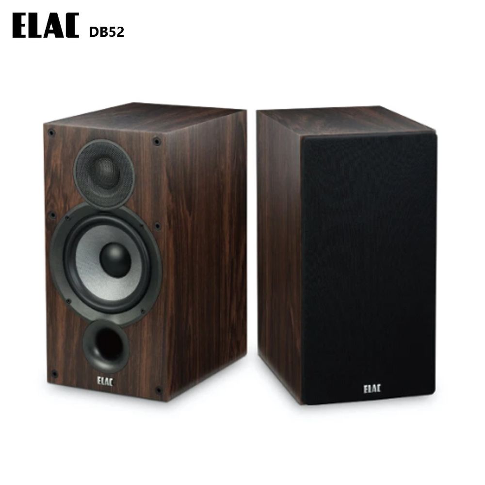 ELAC  Debut 2.0 DB52 5.25 書架式喇叭 木色(釪鐶公司貨/保固2年)