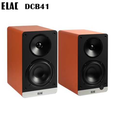 ELAC Debut ConneX DCB41 主動式/書架式喇叭(橘色/一對)