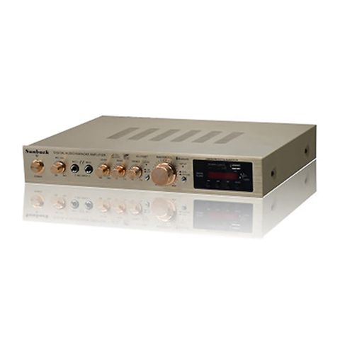 110V擴大機 5聲道功放機 擴大器 200W額定功率真空管擴音擴大器支持SD/USB輸入