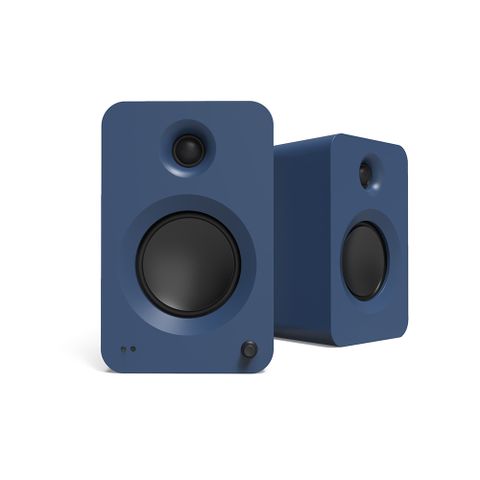 Kanto REN 立體聲書架藍牙音響-霧面藍