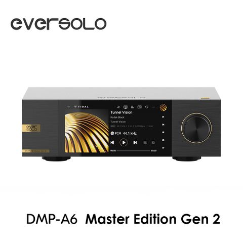 eversolo DMP-A6 Master Edition Gen 2 大師版第二代 Hi-Res 無損串流DAC播放器 黑色