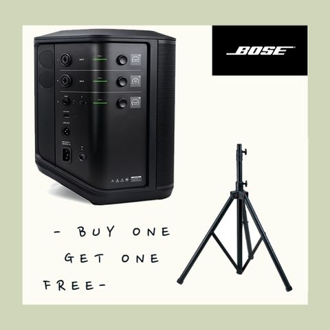 Bose 可攜式PA藍牙揚聲器 S1 Pro+