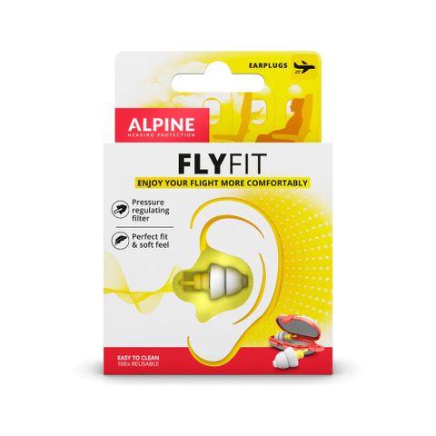 Alpine FlyFit 荷蘭進口 飛行專用耳塞 (全新公司貨)