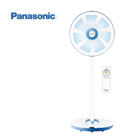 Panasonic 國際牌 14吋七片扇葉ECO智能溫控微電腦DC立扇(附遙控器) F-L14GMD -