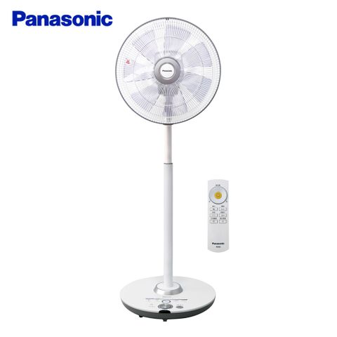Panasonic 國際牌 14吋七片扇葉ECO智能溫控清淨負離子微電腦DC立扇(附遙控器)F-H14GND
