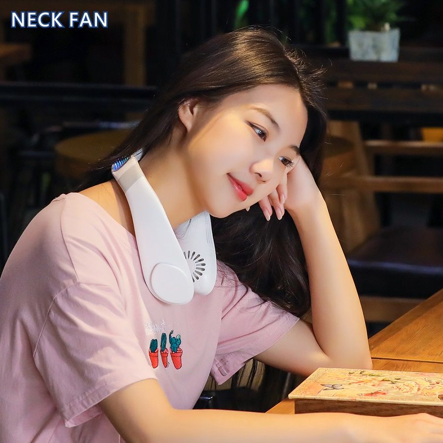 【NECK FAN】掛脖冷風扇 15度製冷 3段風力 風扇 掛脖風扇 冷風扇 小風扇 圍脖風扇 隨身風扇 掛頸 頸掛