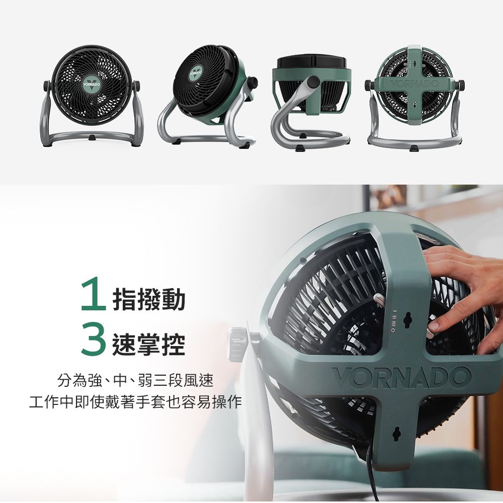 VORNADO 沃拿多 EXO61HD-TW 渦流空氣循環機