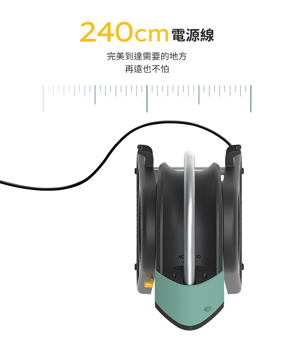 24cm 電源線完美到達需要的地方再遠也不怕0