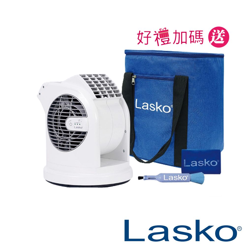 Lasko 【美國 】AirSmart 智多星二代小鋼砲渦輪噴射循環風扇 U11310TW